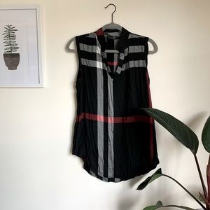 Amaryllis, tank top blouse.